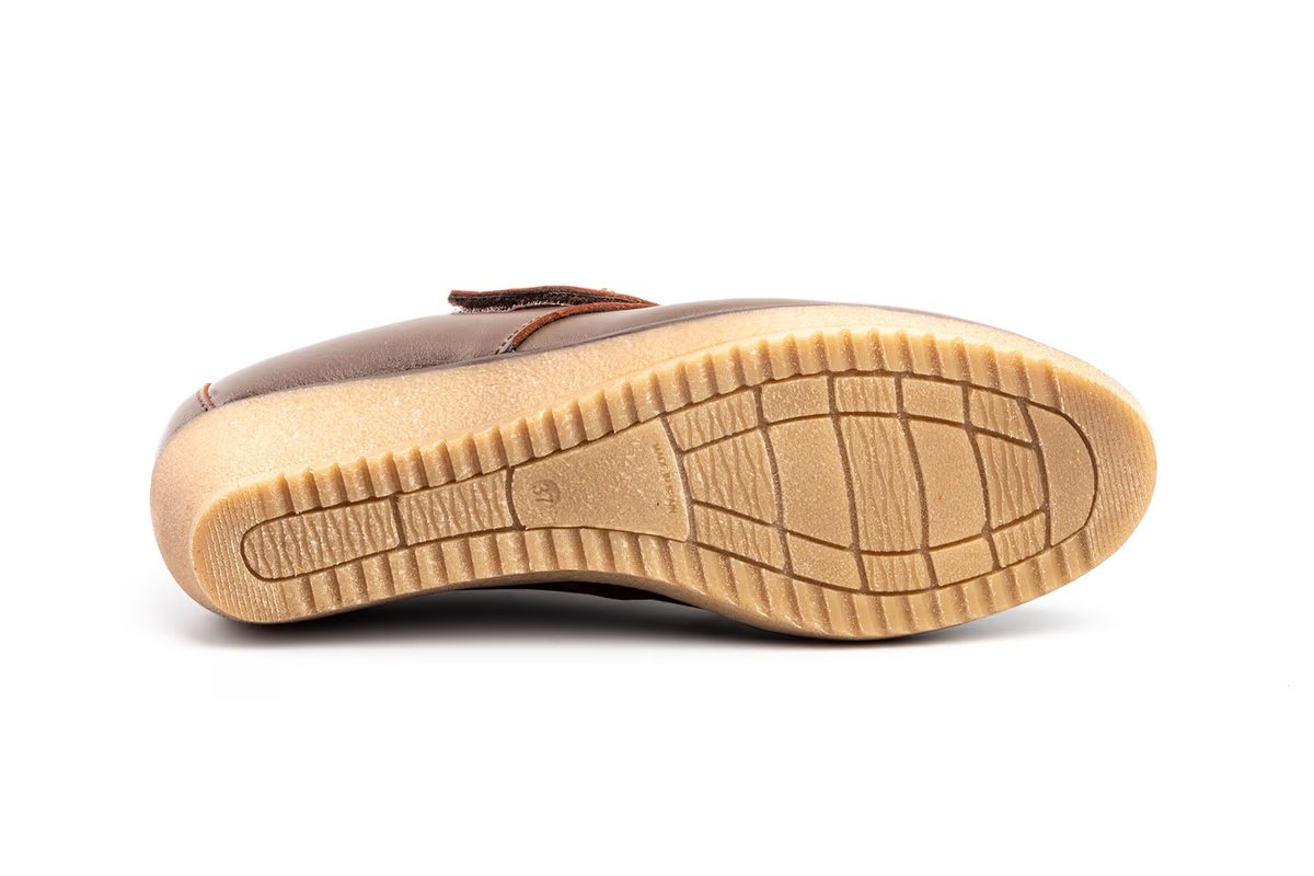 Zapatos Mujer Piel Cuero Velcro modelo AE391 Alto Estilo 8 Zapatos Mujer Piel Cuero Velcro modelo AE391 Alto Estilo - Imagen 8