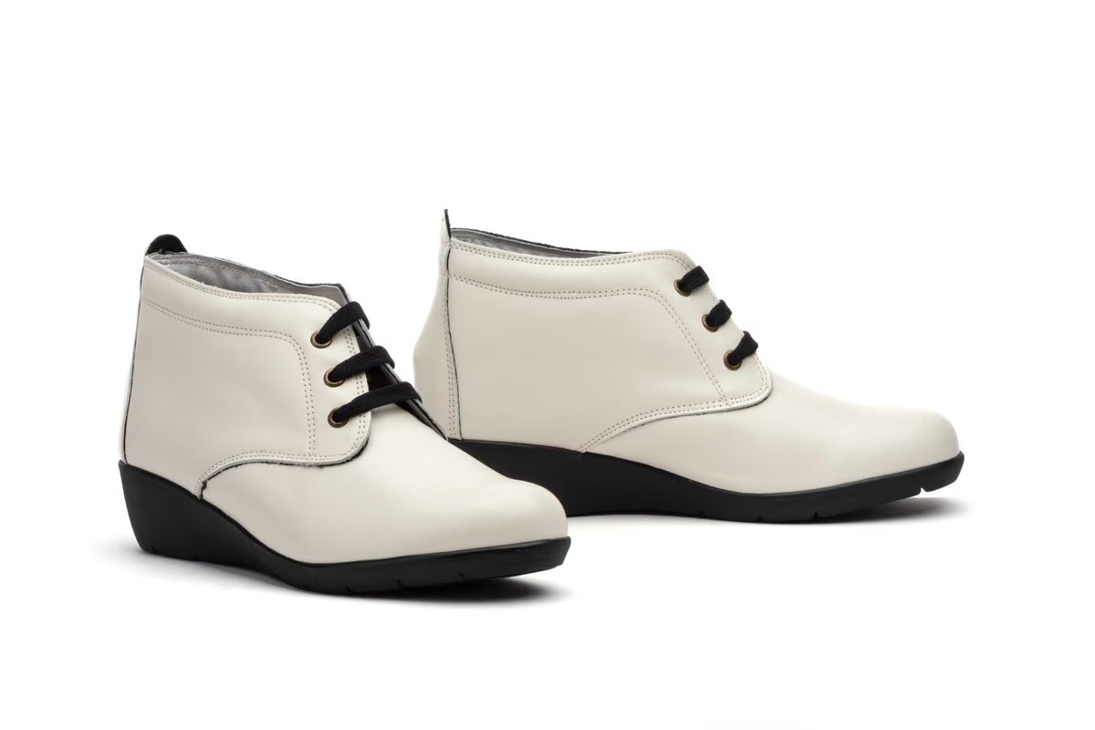 Botín Mujer Piel Cuero Cordones modelo AE398 Alto Estilo 6 Botín Mujer Piel Cuero Cordones modelo AE398 Alto Estilo - Imagen 6