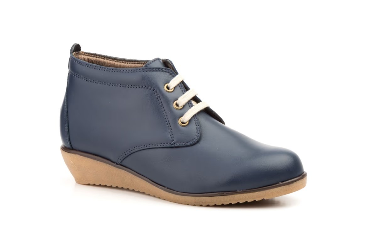 Botín Mujer Piel Cuero Cordones modelo AE398 Alto Estilo 10 Botín Mujer Piel Cuero Cordones modelo AE398 Alto Estilo - Imagen 10