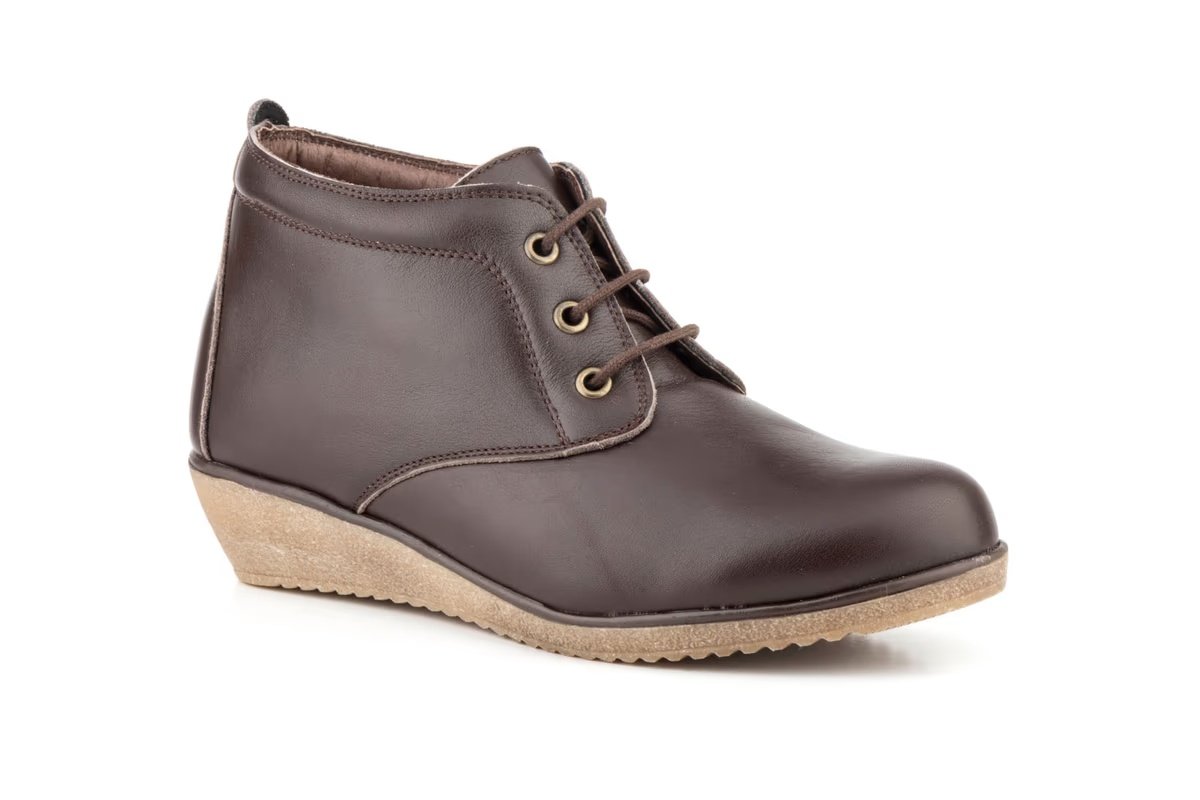 Botín Mujer Piel Cuero Cordones modelo AE398 Alto Estilo 14 Botín Mujer Piel Cuero Cordones modelo AE398 Alto Estilo - Imagen 14