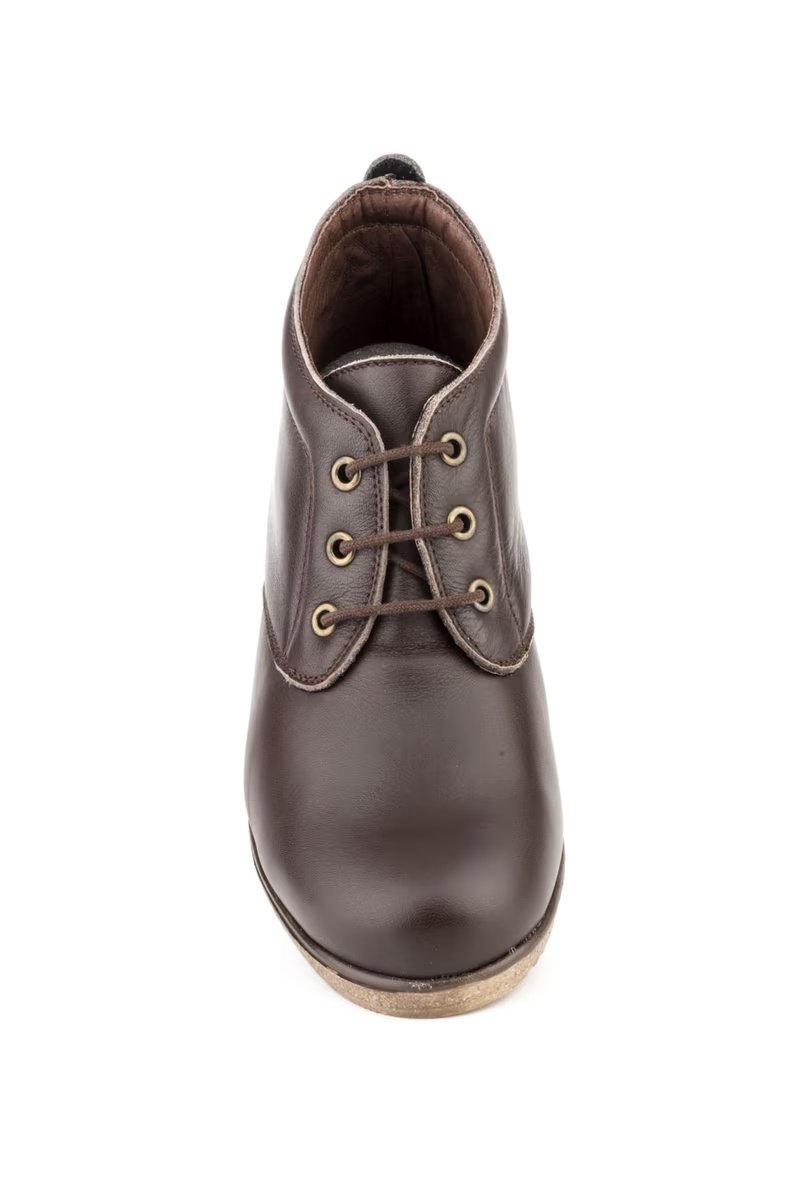 Botín Mujer Piel Cuero Cordones modelo AE398 Alto Estilo 17 Botín Mujer Piel Cuero Cordones modelo AE398 Alto Estilo - Imagen 17