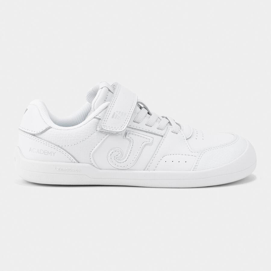 Zapatilla barefoot Escolar respetuoso colegial Deportivo Modelo Academy Tallas 27 a 35 Joma