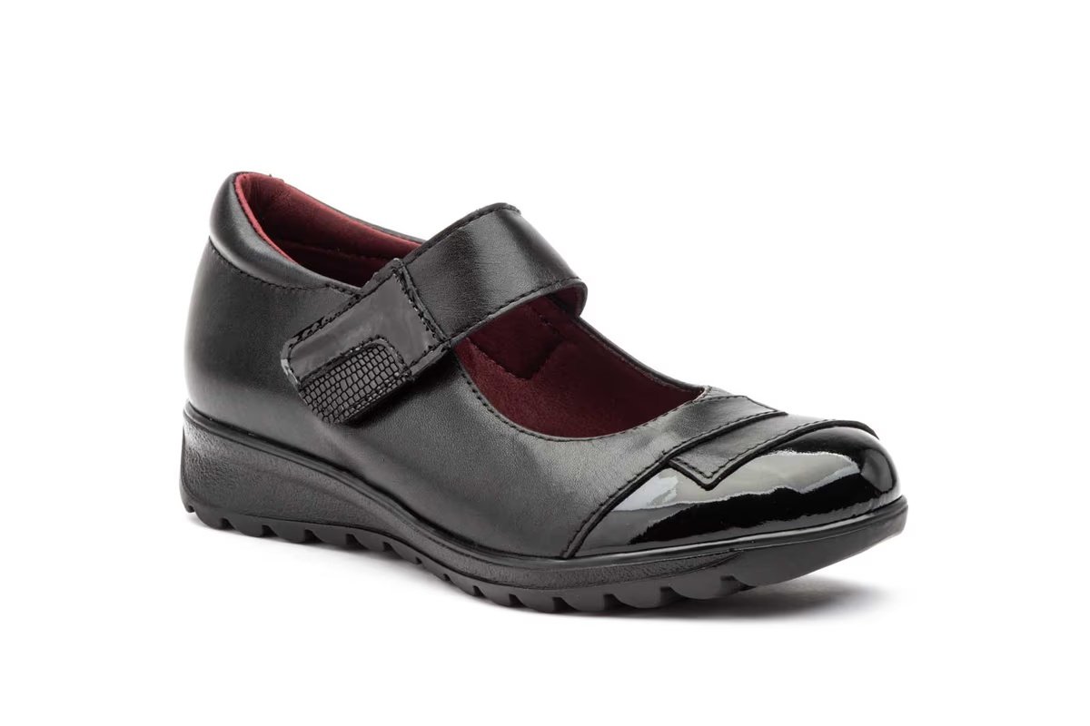 Zapatos Mujer Piel Negro Tipo Velcro modelo MX920 Morxiva 2 Zapatos Mujer Piel Negro Tipo Velcro modelo MX920 Morxiva - Imagen 2
