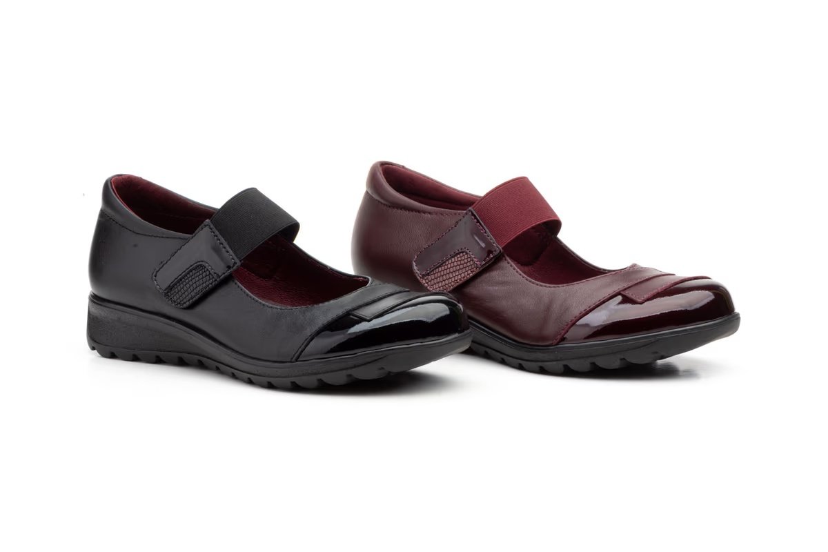 Zapatos Mujer Piel Negro Tipo Velcro modelo MX920 Morxiva 5 Zapatos Mujer Piel Negro Tipo Velcro modelo MX920 Morxiva - Imagen 5