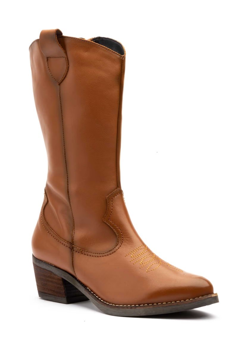 Botas Mujer Piel Serraje Beige modelo PYM940 Par y Medio 8 Botas Mujer Piel Serraje Beige modelo PYM940 Par y Medio - Image 8