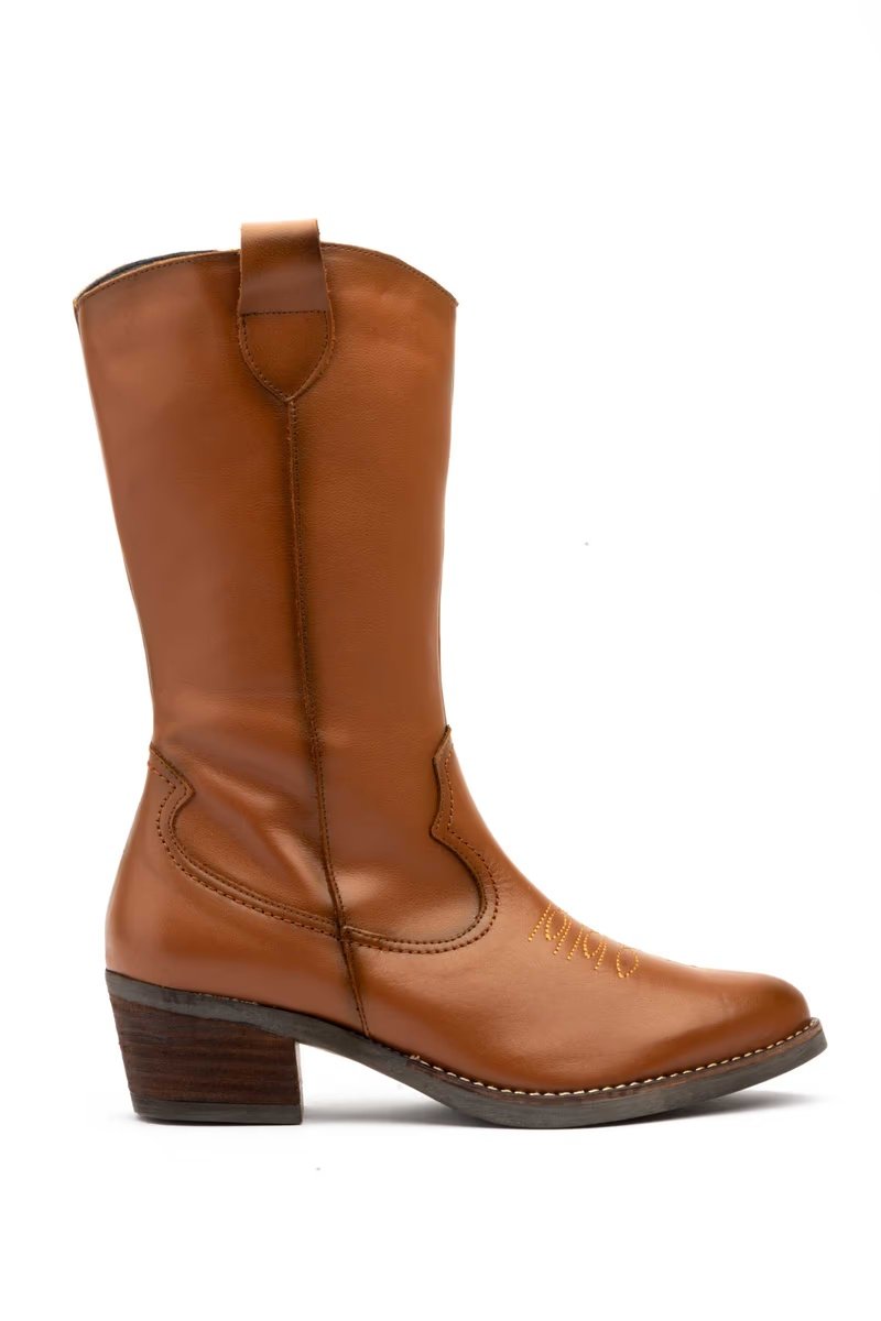 Botas Mujer Piel Serraje Beige modelo PYM940 Par y Medio 9 Botas Mujer Piel Serraje Beige modelo PYM940 Par y Medio - Image 9
