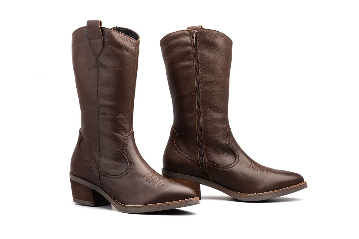 Botas Mujer Piel Serraje Beige modelo PYM940 Par y Medio 11 Botas Mujer Piel Serraje Beige modelo PYM940 Par y Medio - Image 11