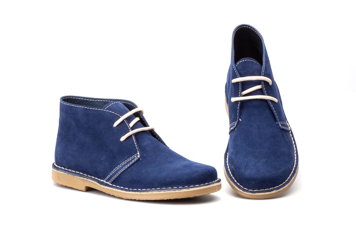 Botín Mujer Piel Serraje Arena Cordones modelo SF6012 Safari 5 Botín Mujer Piel Serraje Arena Cordones modelo SF6012 Safari - Imagen 5