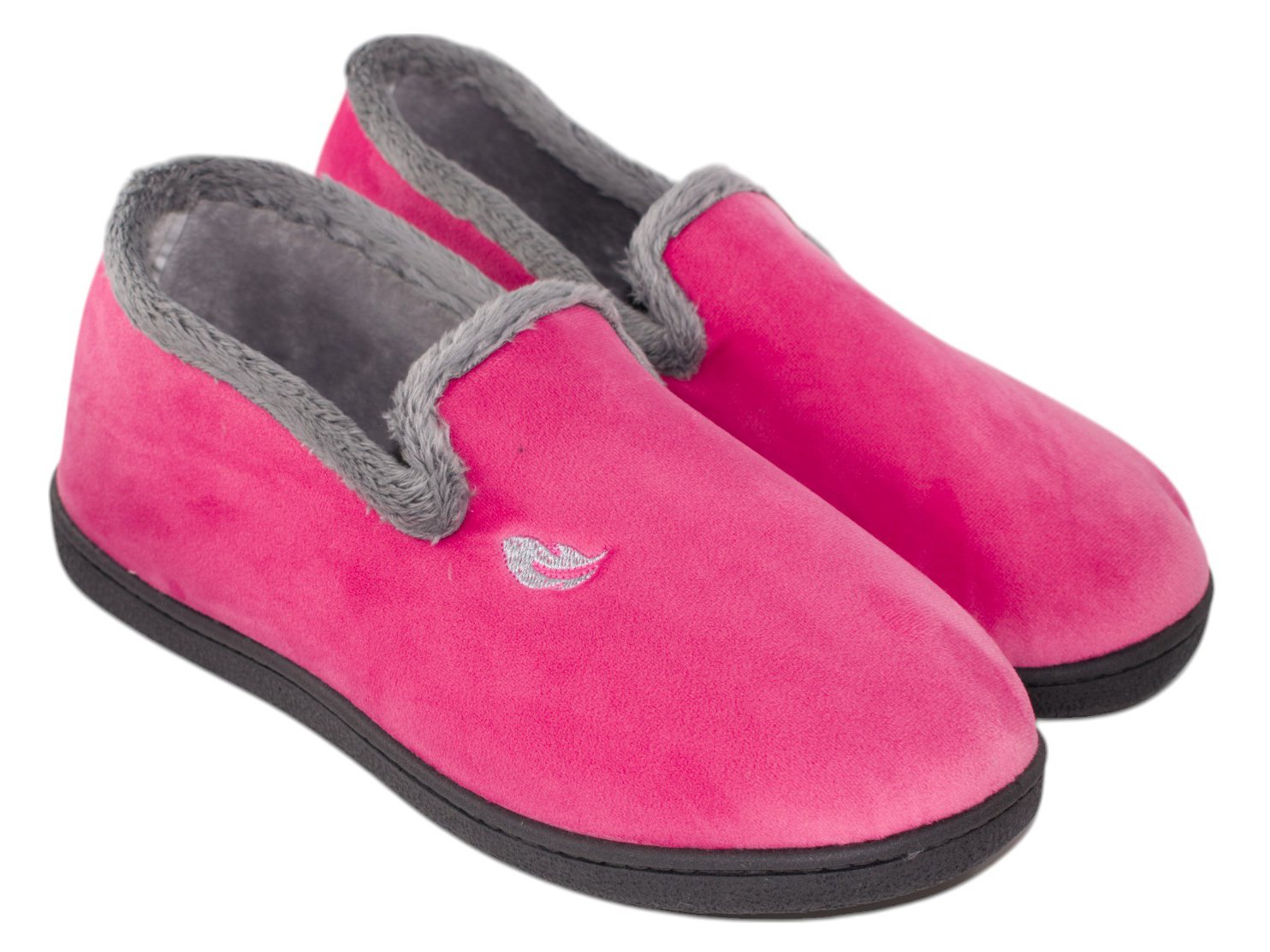 Zapatillas de casa mujer Sevillas 12203 | Copete holland bordado pluma 6 Zapatillas de casa mujer Sevillas 12203 | Copete holland bordado pluma - Imagen 6