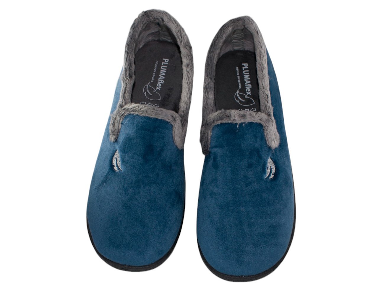 Zapatillas de casa mujer Sevillas 12203 | Copete holland bordado pluma 7 Zapatillas de casa mujer Sevillas 12203 | Copete holland bordado pluma - Imagen 7