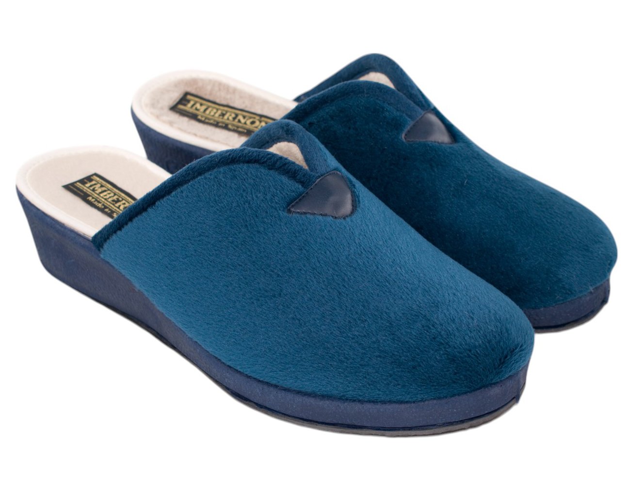 Zapatillas de casa mujer Sevillas 694-1 | Chinela semi suapel liso plantilla