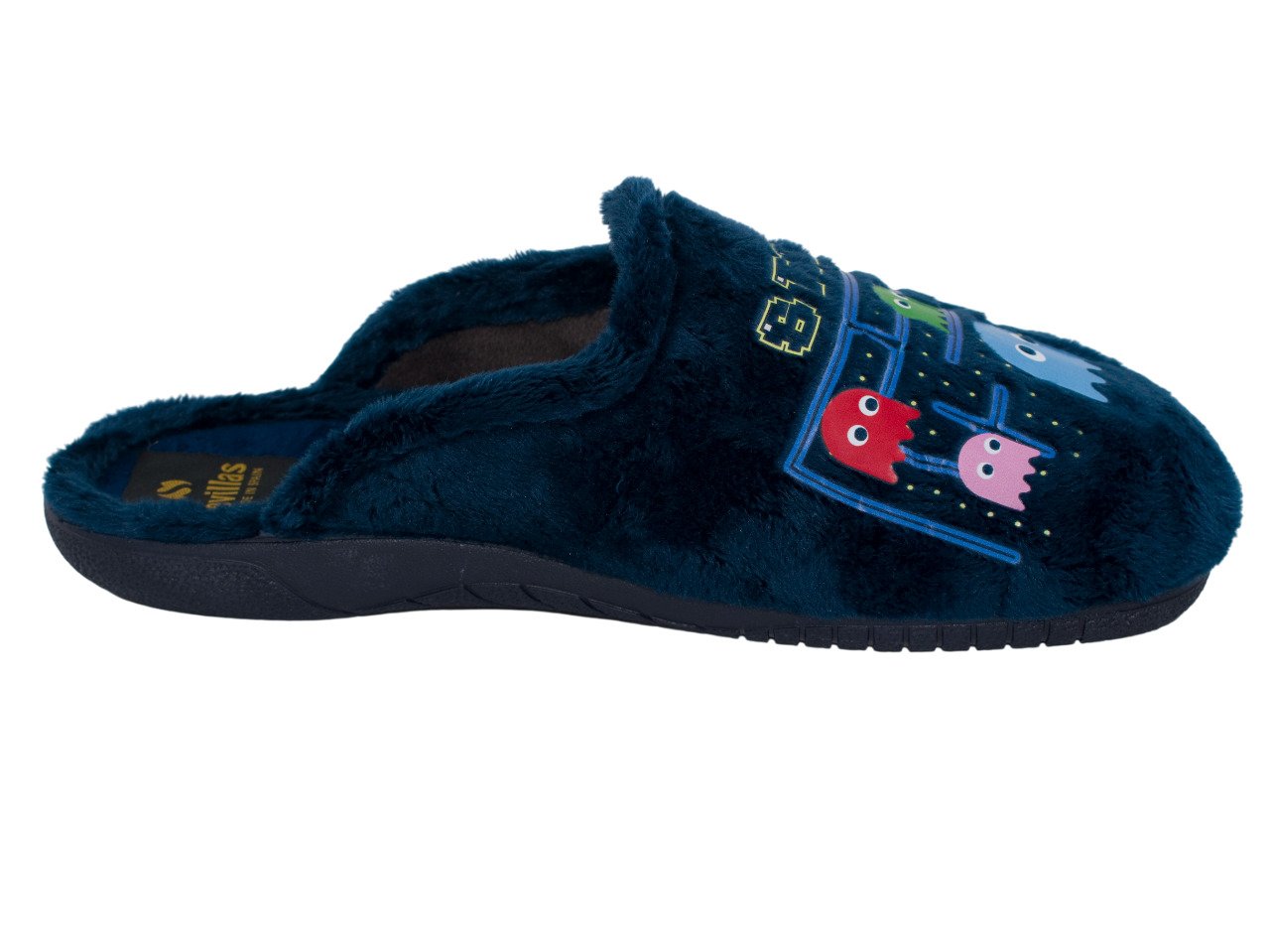 Zapatillas de casa hombre Sevillas AC11066X | Chinela astrakan "press start" i.d. 2 Zapatillas de casa hombre Sevillas AC11066X | Chinela astrakan "press start" i.d. - Image 2