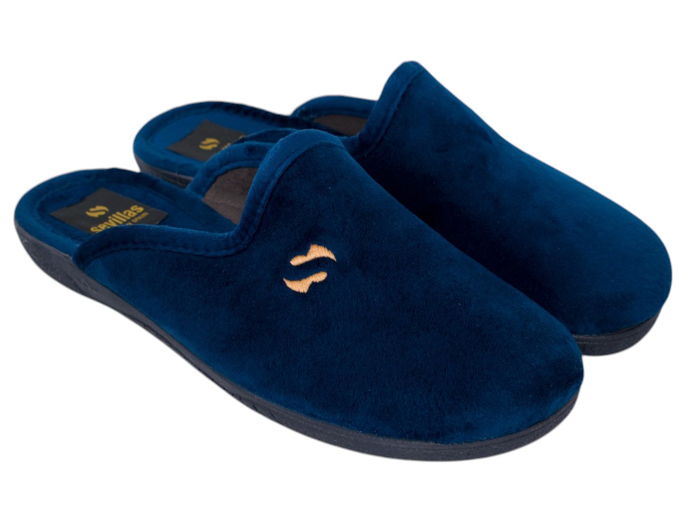 Zapatillas de casa mujer y hombre Sevillas AC3SE | Chinela suapel “s” bordado