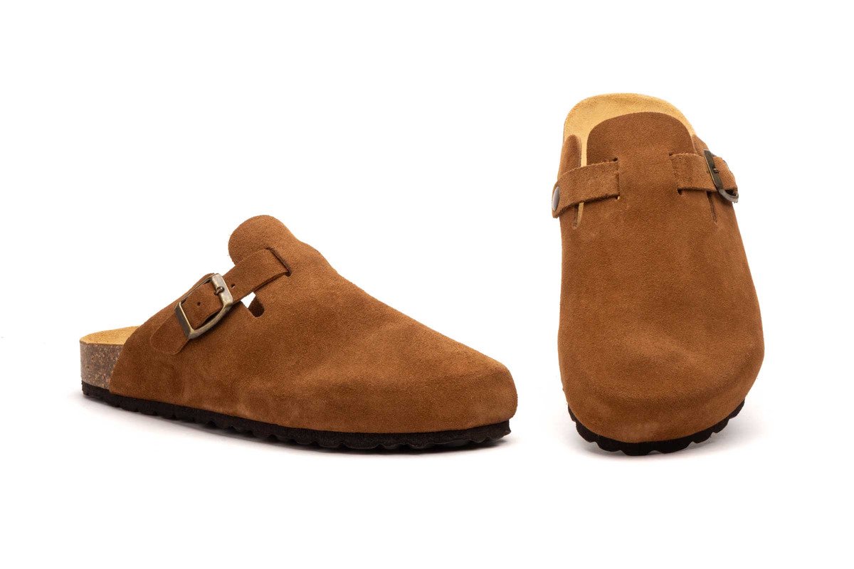 Katosines zuecos unisex juliet piel serraje cuero piso bio hebilla modelo BC-7379 tallas 36 a 46 4 Katosines zuecos unisex juliet piel serraje cuero piso bio hebilla modelo BC-7379 tallas 36 a 46 - Imagen 4