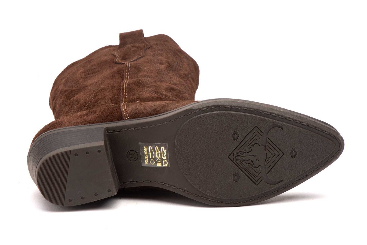 Jam botines mujer piel marrón bordado campera modelo JAM-9350 tallas 36 a 41 2 Jam botines mujer piel marrón bordado campera modelo JAM-9350 tallas 36 a 41 - Imagen 2