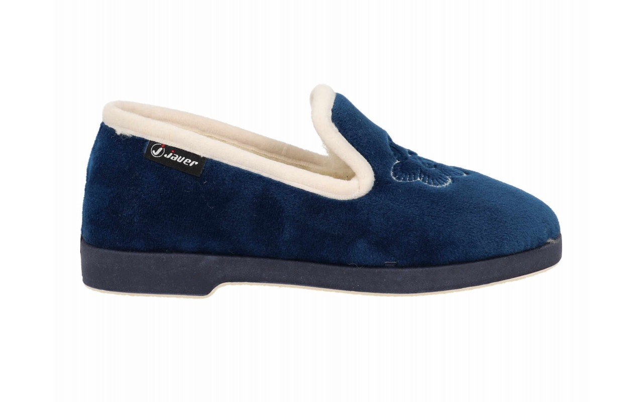 Zapatillas de casa para mujer zapatilla cerrada con detalle floral Hechas en España Tallas 35 a 41 Modelo 1202 Javer
