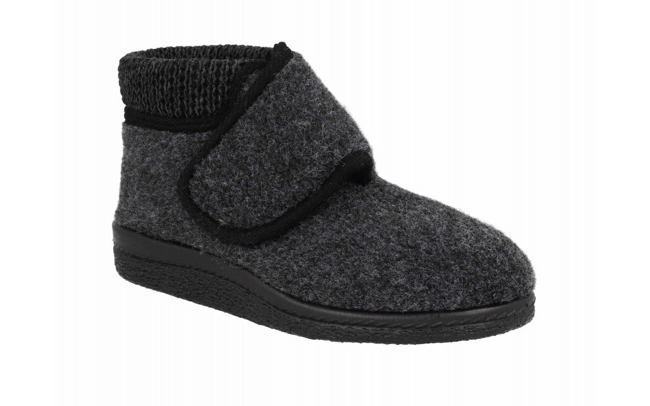 Zapatillas de casa para mujer botín cerrado con velcro Hechas en España Tallas 35 a 41 Modelo 12 Javer 2 Zapatillas de casa para mujer botín cerrado con velcro Hechas en España Tallas 35 a 41 Modelo 12 Javer - Image 2