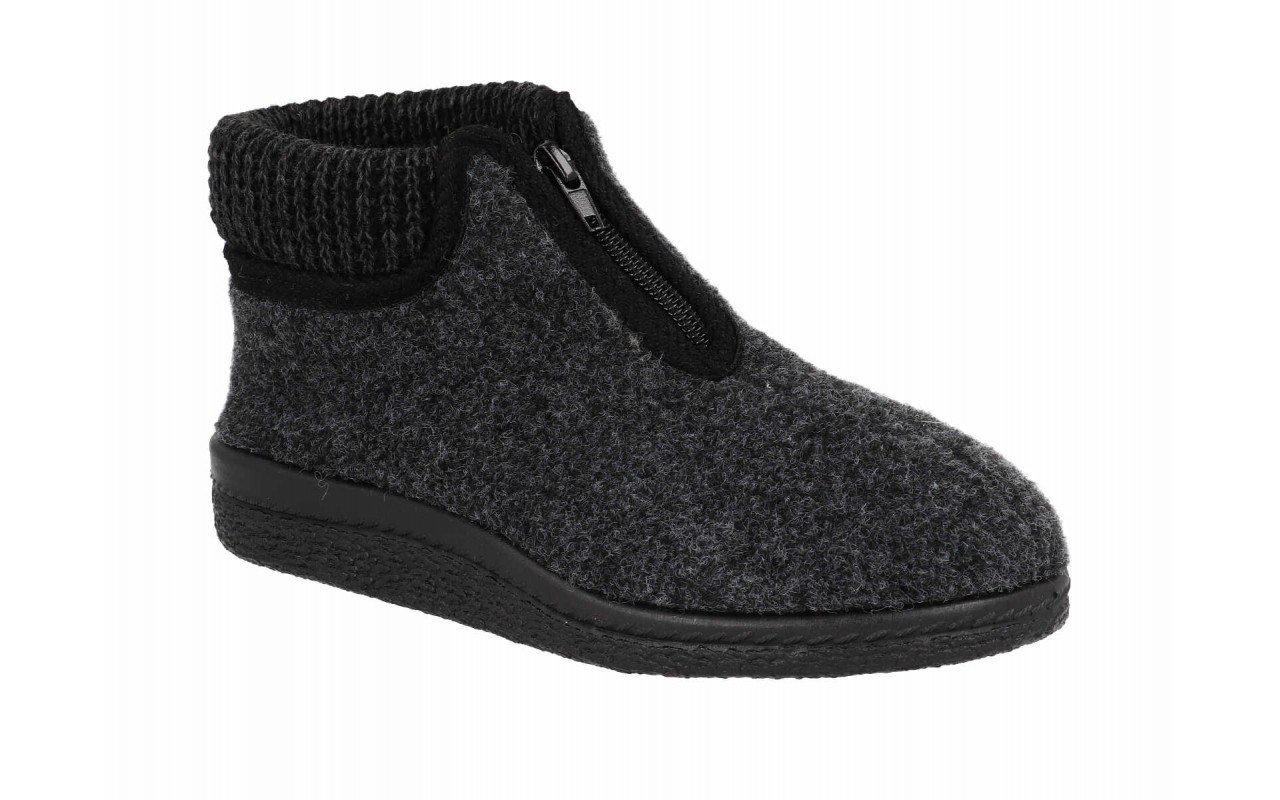 Zapatillas de casa para mujer botín cerrado con cremallera Hechas en España Tallas 35 a 41 Modelo 19 Javer 2 Zapatillas de casa para mujer botín cerrado con cremallera Hechas en España Tallas 35 a 41 Modelo 19 Javer - Image 2