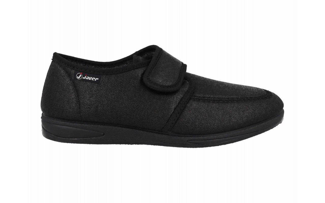 Zapatillas de casa para hombre negro Javer modelo 251 Tallas 39 a 46