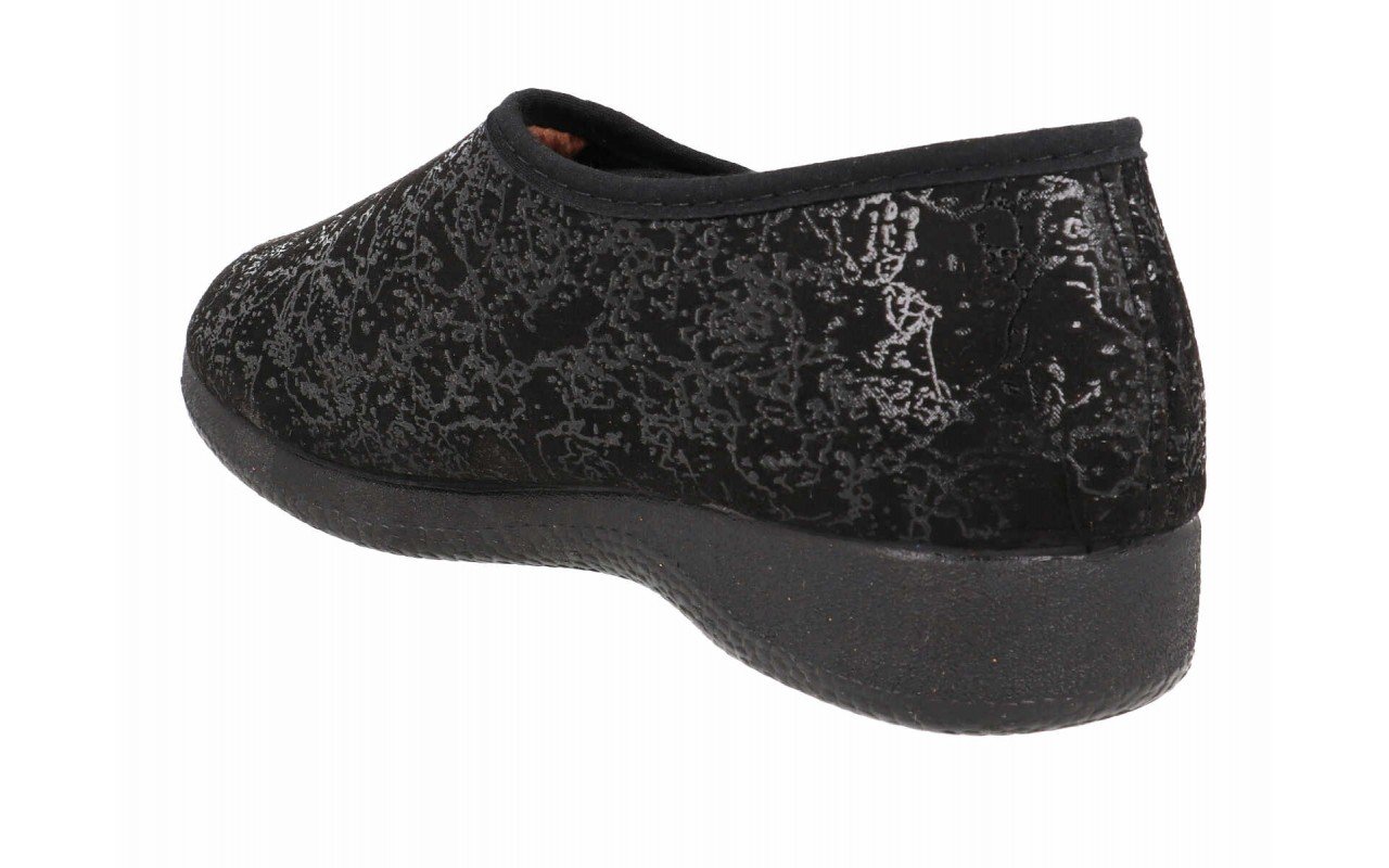 Zapatillas de casa para mujer zapatilla cerrada con velcro y estampado floral Hechas en España Tallas 35 a 41 Modelo 498 Javer 3 Zapatillas de casa para mujer zapatilla cerrada con velcro y estampado floral Hechas en España Tallas 35 a 41 Modelo 498 Javer - Imagen 3