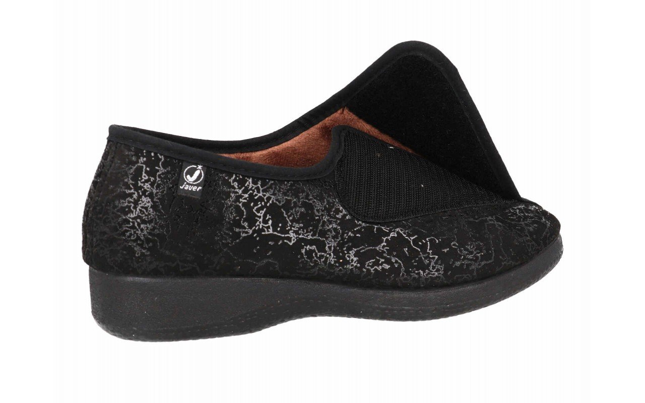 Zapatillas de casa para mujer zapatilla cerrada con velcro y estampado floral Hechas en España Tallas 35 a 41 Modelo 498 Javer 5 Zapatillas de casa para mujer zapatilla cerrada con velcro y estampado floral Hechas en España Tallas 35 a 41 Modelo 498 Javer - Imagen 5