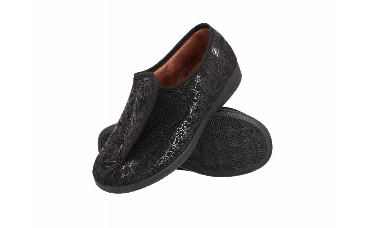 Zapatillas de casa para mujer zapatilla cerrada con velcro y estampado floral Hechas en España Tallas 35 a 41 Modelo 498 Javer 6 Zapatillas de casa para mujer zapatilla cerrada con velcro y estampado floral Hechas en España Tallas 35 a 41 Modelo 498 Javer - Imagen 6