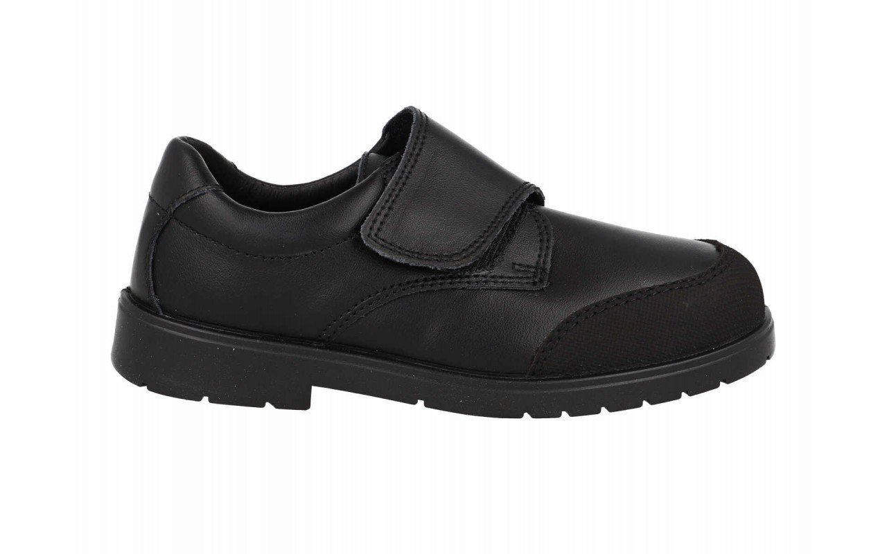 Zapato colegial con cierre adhesivo para niño Javer modelo 71 Tallas 31 a 42