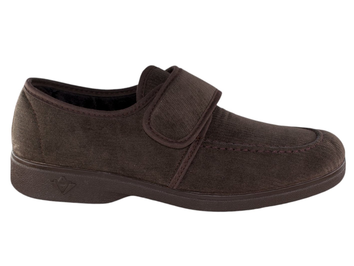 Zapatillas de casa hombre Sevillas T3149 | Manoletina bordon velcro asfalto