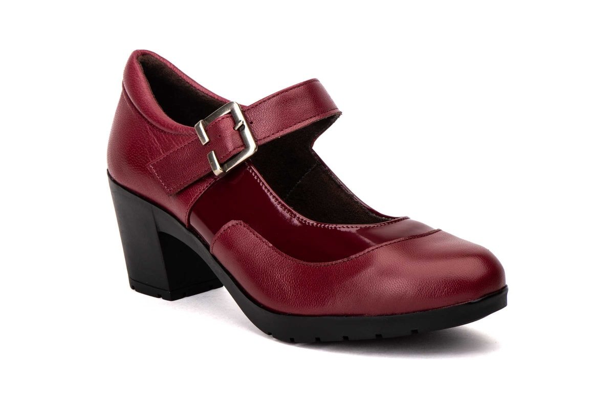 Zapatos Mujer Piel Charol Hebilla modelo 5023 Jam